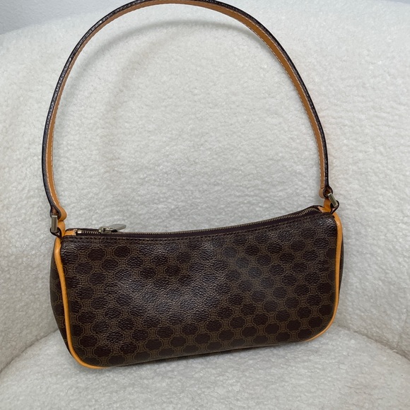 Celine Vintage Macadam Shoulder Bag - Picture 2 of 9